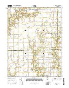 Hazel Dell 2015 topographic map thumbnail