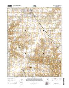 Jerseyville South 2015 topographic map thumbnail