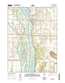 Keithsburg 2015 topographic map thumbnail