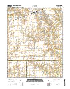 Highland 2015 topographic map thumbnail