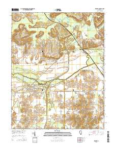 Karnak 2015 topographic map thumbnail