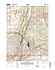 Joliet 2015 topographic map thumbnail