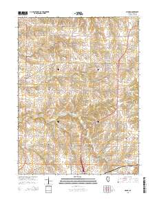 Mendon 2015 topographic map thumbnail