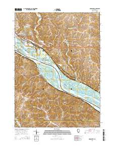 Menominee 2015 topographic map thumbnail