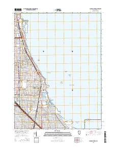 Jackson Park 2015 topographic map thumbnail
