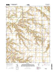 Medora 2015 topographic map thumbnail