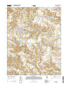 Millstadt 2015 topographic map thumbnail