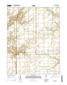 Loogootee 2015 topographic map thumbnail