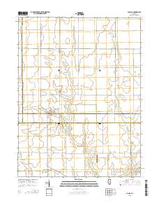 La Place 2015 topographic map thumbnail