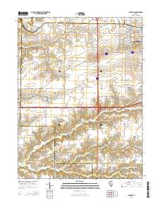 Lynnville 2015 topographic map thumbnail