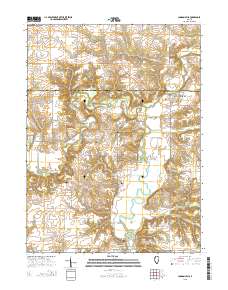 London Mills 2015 topographic map thumbnail