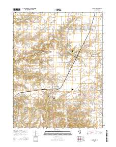 Camp Point 2015 topographic map thumbnail