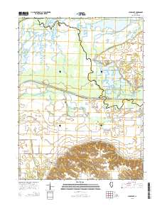 Clear Lake 2015 topographic map thumbnail