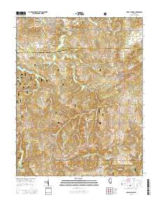 Creal Springs 2015 topographic map thumbnail