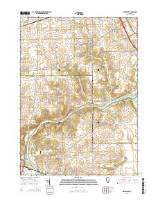 Kishwaukee 2015 topographic map thumbnail