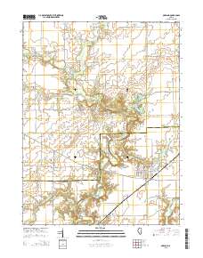 Oakland 2015 topographic map thumbnail