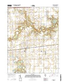 Oakwood 2015 topographic map thumbnail