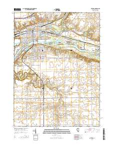 Ottawa 2015 topographic map thumbnail