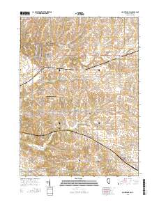 Mount Carroll 2015 topographic map thumbnail