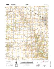 Nashville 2015 topographic map thumbnail