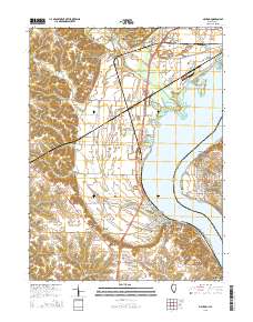 Nauvoo 2015 topographic map thumbnail