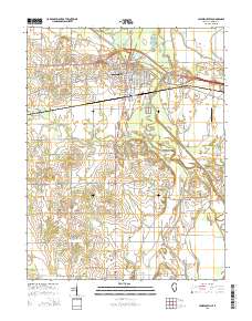 Lawrenceville 2015 topographic map thumbnail