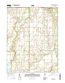 Oblong South 2015 topographic map thumbnail