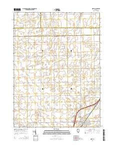 Odell 2015 topographic map thumbnail