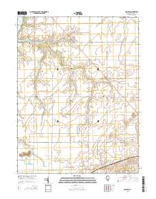 Owaneco 2015 topographic map thumbnail