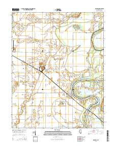 Maunie 2015 topographic map thumbnail
