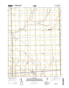 Piper City 2015 topographic map thumbnail