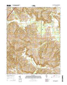 Mount Pleasant 2015 topographic map thumbnail