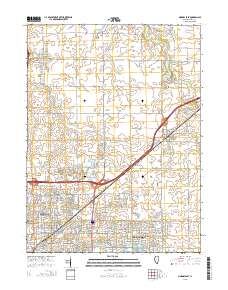 Normal East 2015 topographic map thumbnail