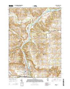 Oregon 2015 topographic map thumbnail