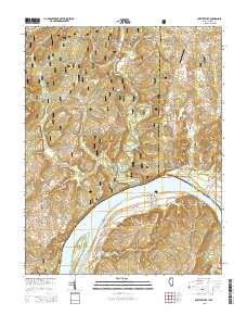 Shetlerville 2015 topographic map thumbnail
