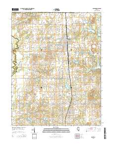 Sesser 2015 topographic map thumbnail