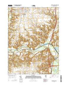 Princeton South 2015 topographic map thumbnail