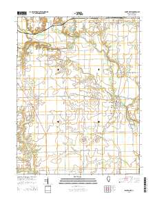 Sainte Marie 2015 topographic map thumbnail