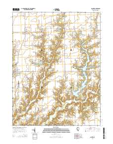 Palmyra 2015 topographic map thumbnail