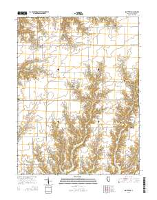 Scottville 2015 topographic map thumbnail
