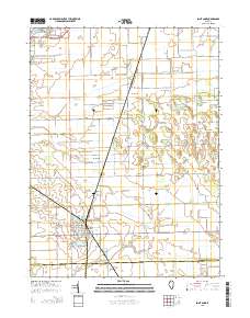 Saint Anne 2015 topographic map thumbnail