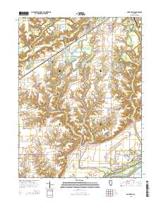 Saint David 2015 topographic map thumbnail