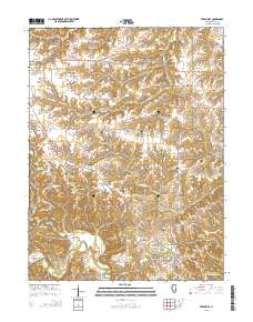 Versailles 2015 topographic map thumbnail