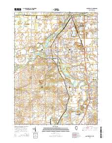 South Beloit 2015 topographic map thumbnail
