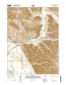 Pleasant Hill East 2015 topographic map thumbnail