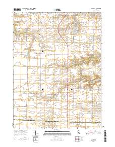 Roseville 2015 topographic map thumbnail