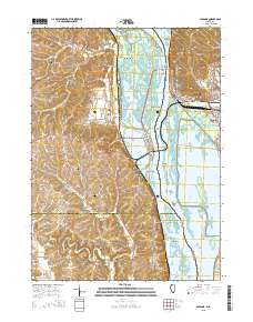 Savanna 2015 topographic map thumbnail