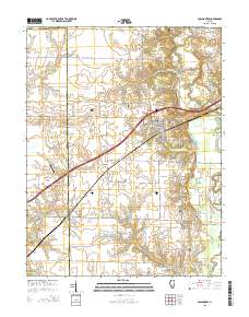 Pocahontas 2015 topographic map thumbnail