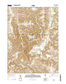 Tioga 2015 topographic map thumbnail