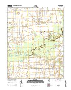 Venedy 2015 topographic map thumbnail